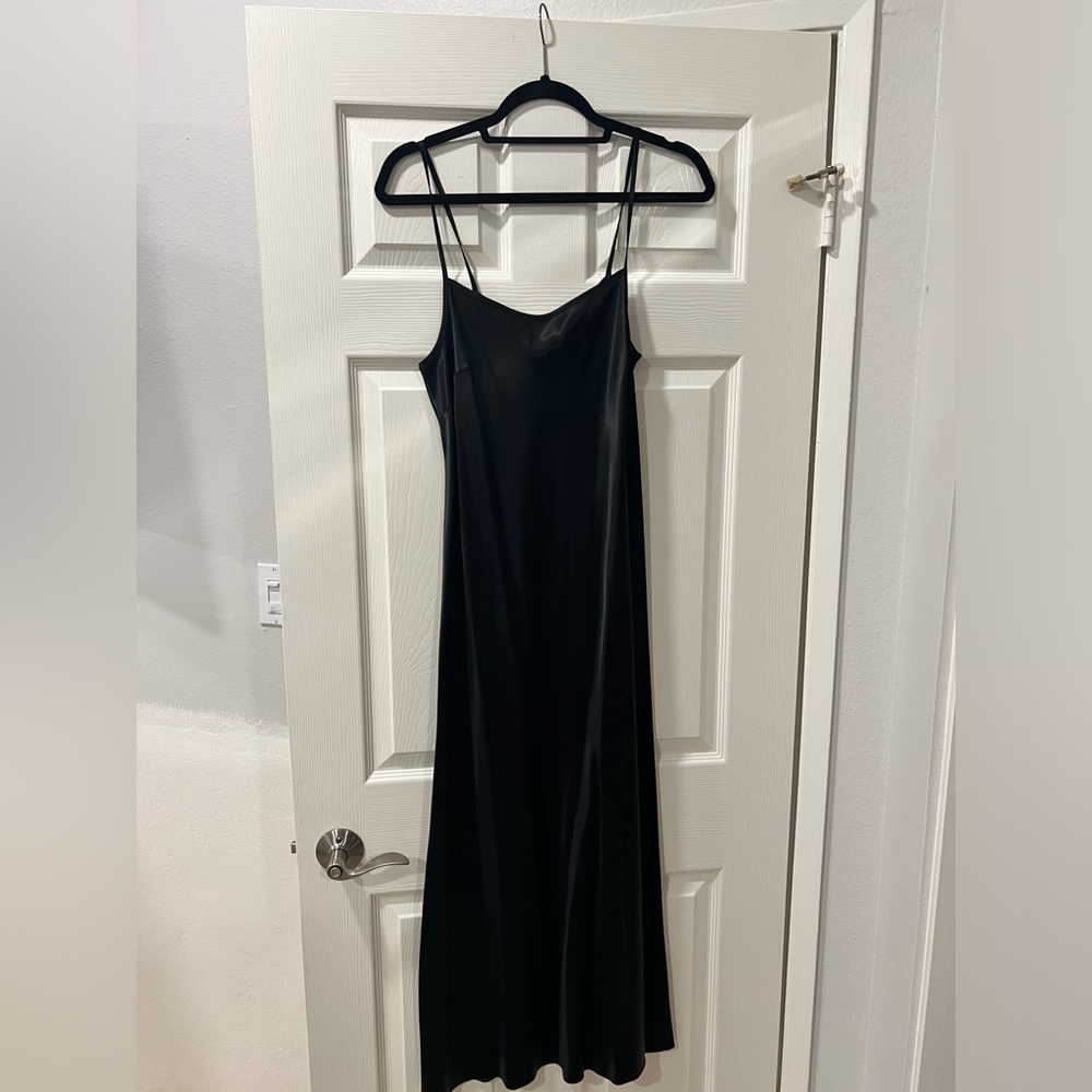 Medium black slip dress by Monica Mahoney